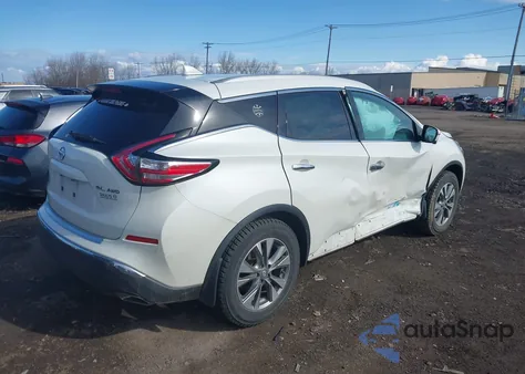 2018 Nissan Murano Sl из США, поврежденный, VIN 5N1AZ2MH7JN139502